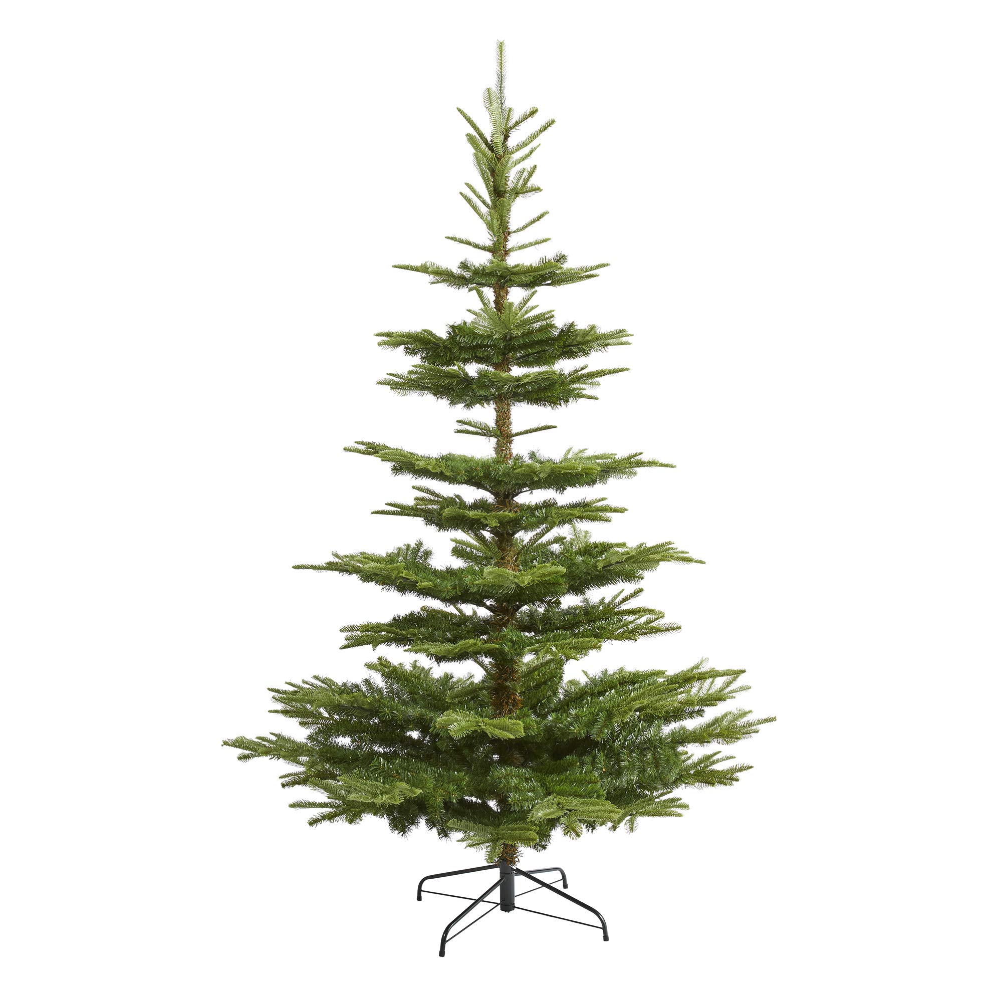 Photo 1 of **REFER TO NELLIS PHOTO FOR TYPE OF TREE**Nearly Natural 7.5ft. Layered Washington Spruce Artificial Christmas Tree with and 1325 Bendable Branches