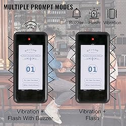 VEVOR F100 Restaurant Pager System 16 Pagers, Max