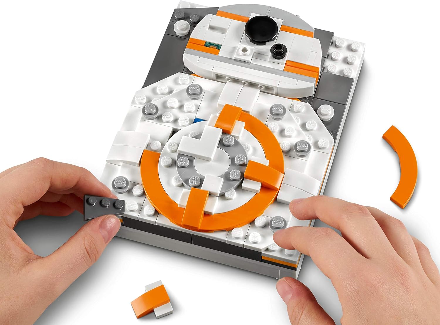 LEGO Brick Sketches Star Wars BB-8 Droid Set 40431, Orange - Image 4