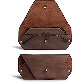 Hide & Drink, Sunglasses Sleeve Case Protector, Eyewear Pouch, Great for Outdoors & Traveling, Full Grain Leather, Handmade