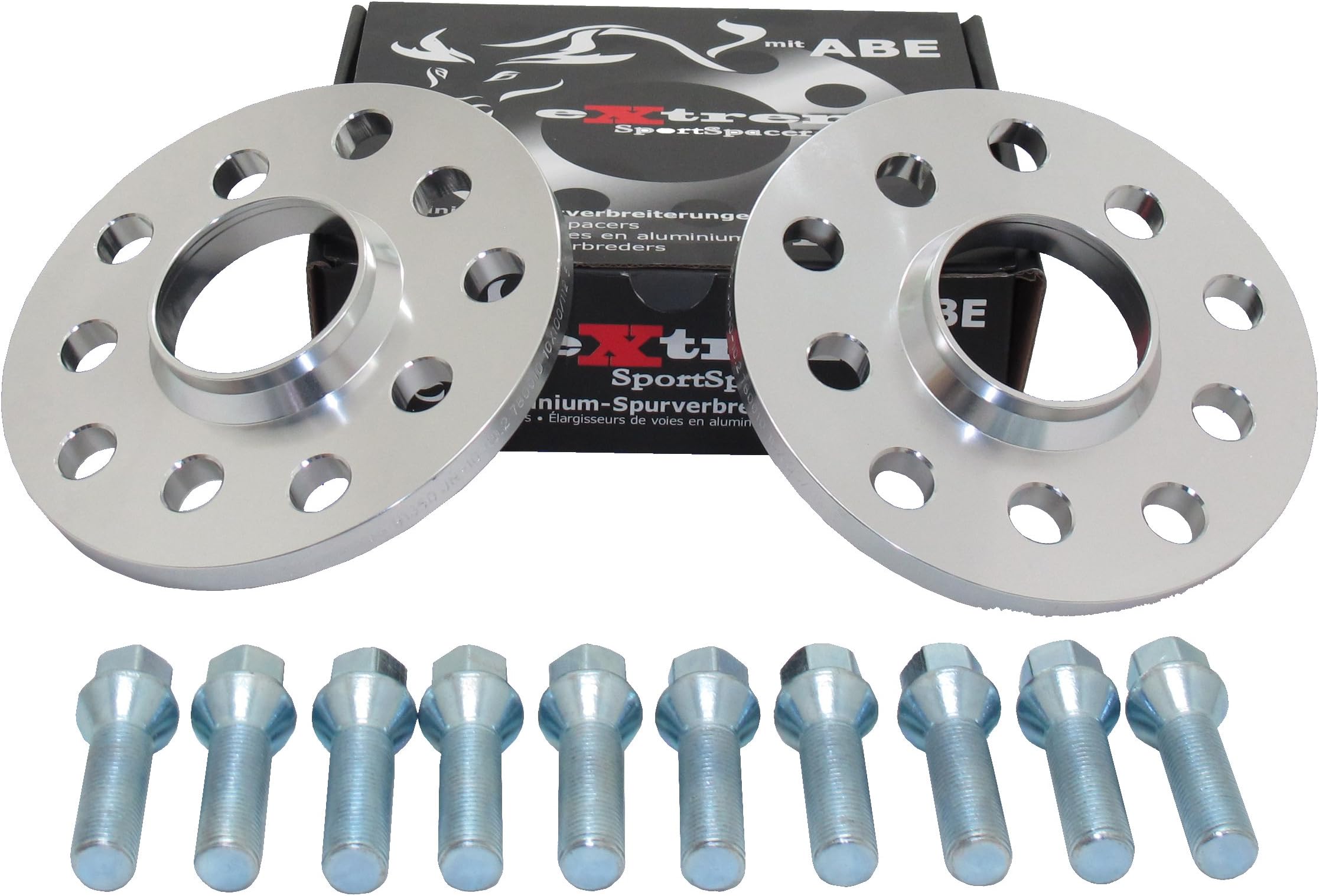 NJT GbR KS810 Wheelspacer Set incl. Wheel Bolts street legal/ABE