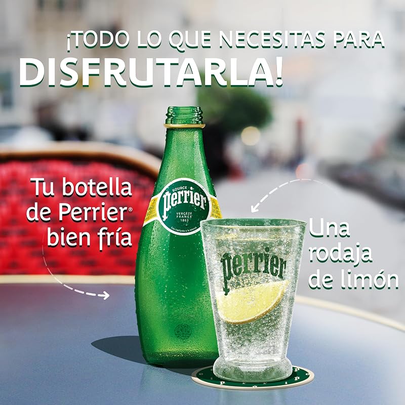 Agua Mineral Natural con Gas - Paquete de 6 Botellas de Plástico de 1 L - Total: 6 L — foto 6 de 8