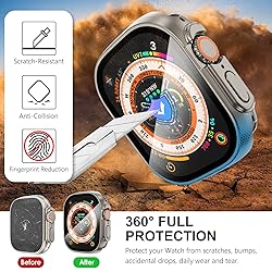 Wingle 2 in 1 Waterproof Case for Apple Watch Ultra