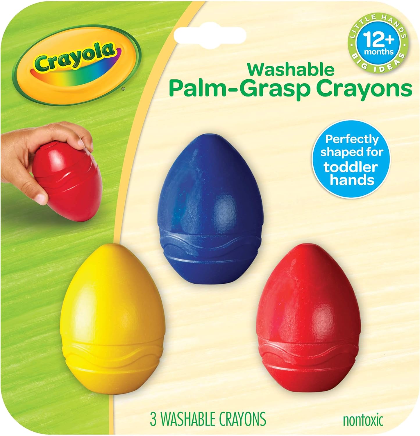 CRAYOLA Crayon Washable Egg My 1ST, Assorted, One Size Amazon.co.uk