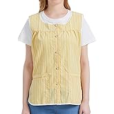 Nanxson Cobbler Aprons for Women with Pockets Smock Apron with Buttons for Cooking Chef Kitchen CF3152