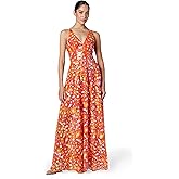Dress The Population Womens Ariyah Fit and Flare Maxi Dress