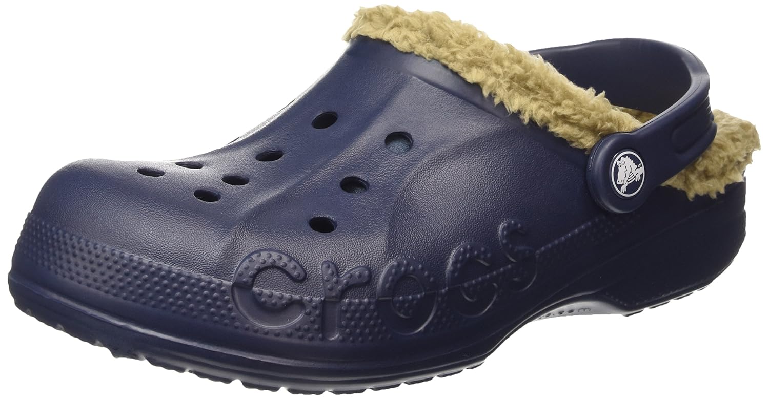 Crocs Baya Zuecos con forro y correa unisex