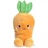 Aurora Palm Pals 5" Cheerful Carrot Adorable Plush | Bean-filled understuffed bodies with collectible personalities