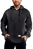 Rasco FRMen's Fleece Pullover Hoodie, Designed in the USA, Kangaroo Front Pouch Pocket, CAT 2, NFPA 2112