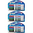 Expo Low-Odor Dry Erase Markers, Fine Point, 12-Pack, Assorted Colors