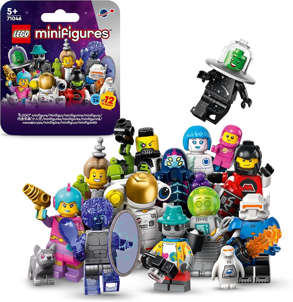 LEGO Minifigures Series 26 Space 71046 – Astronaut Robot Collectible Figure