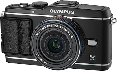 Olympus Pen E P3 Systemkamera 3 Zoll Schwarz Kit Inkl Amazon De Kamera