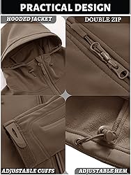 TACVASEN Winter Jackets for Men's Snowboard Winter