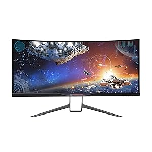 Acer Predator 34-inch Curved UltraWide QHD (3440 x 1440) NVIDIA G-Sync Widescreen Display (X34 bmiphz)