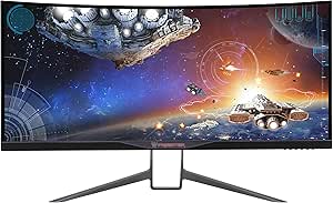 Acer Predator 34-inch Curved UltraWide QHD (3440 x 1440) NVIDIA G-Sync Widescreen Display (X34 bmiphz)