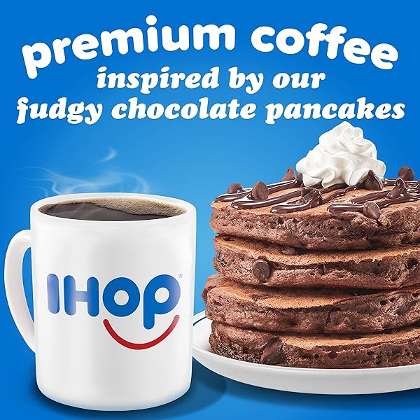 IHOP CHOCOLATE CHOCOLATE CHIP FLAVORED KEURIG K-CUP COFFEE PODS, 10 CT BOX