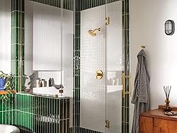 Moen Align Brushed Gold Modern Single Robe