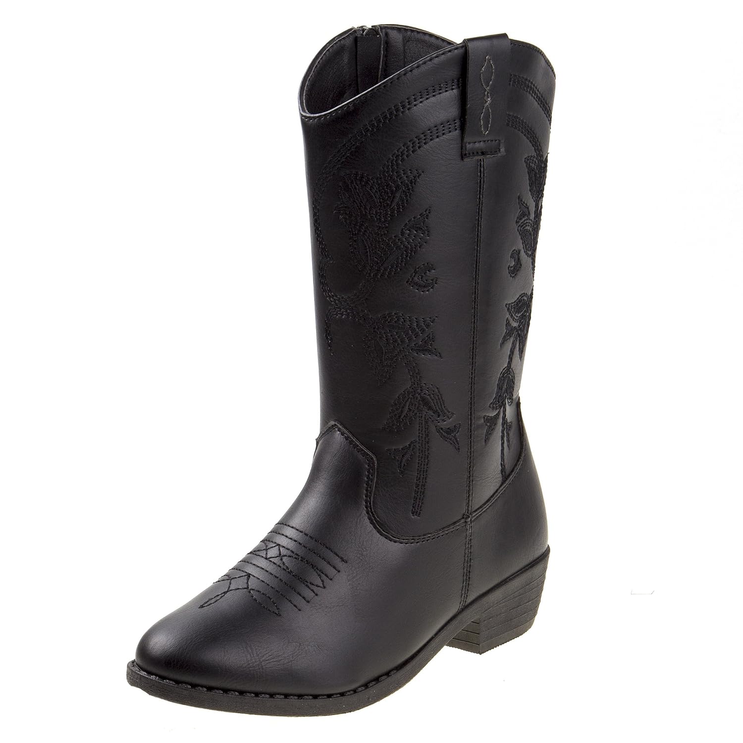 little girl white cowboy boots