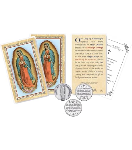 Our Lady Of Guadalupe Prayer Cards - English With San Juan Diego
