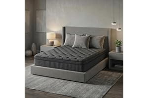 inight King Size Mattress 12 Inch, Hybrid King Mattress in a Box, Gel Memory Foam & Individual Pocket Springs, Edge Support, Medium Firm Feel, Motion Isolation, Pressure Relief, 365-Night Trial