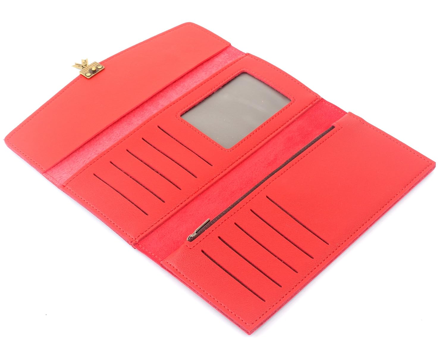 mammon women's premium clutch wallet (18x10x2 cm)