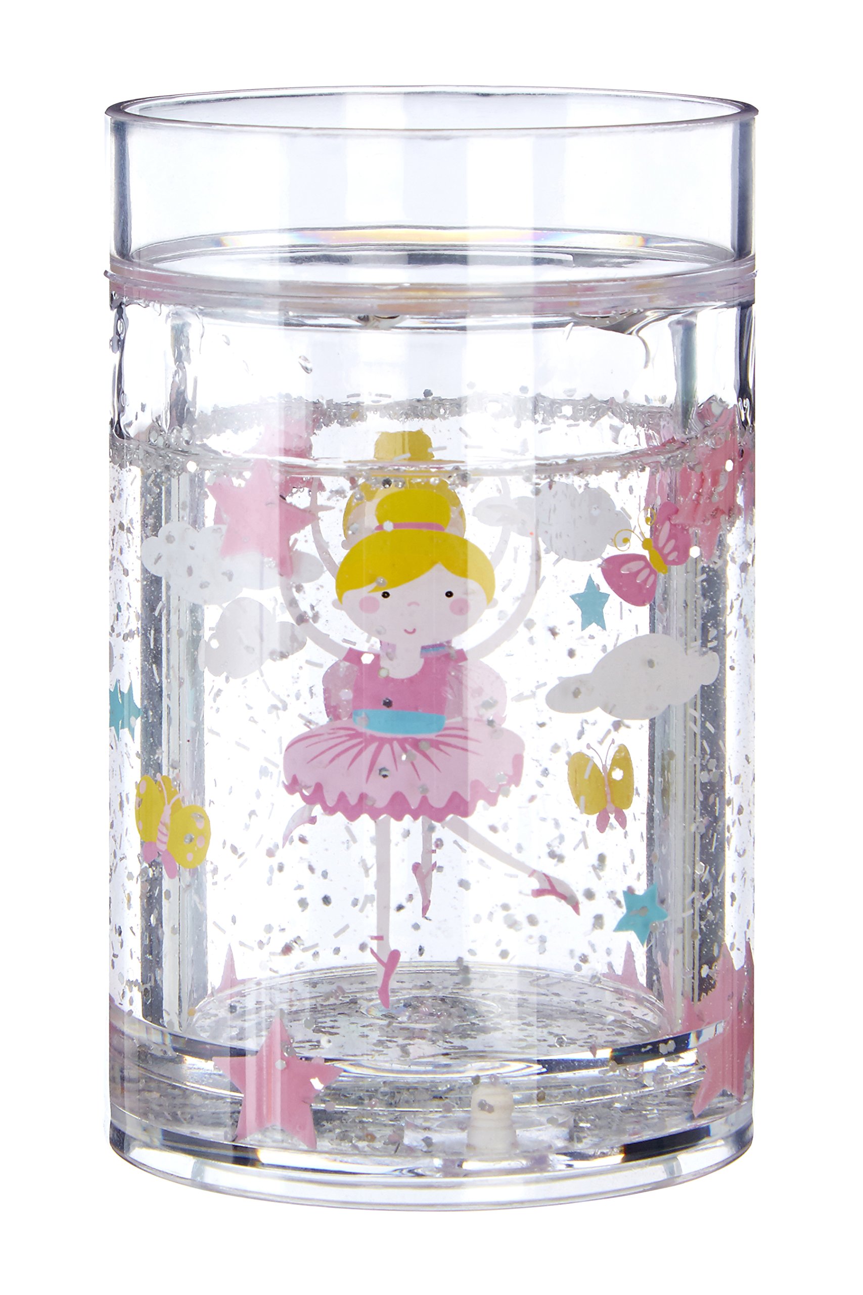 Premier Housewares Bella Ballerina Kids Drinking Cup, Clear