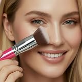 Lamora Make Up Foundation Kabuki Flat Top Brush - Premium Dense Synthetic view 3