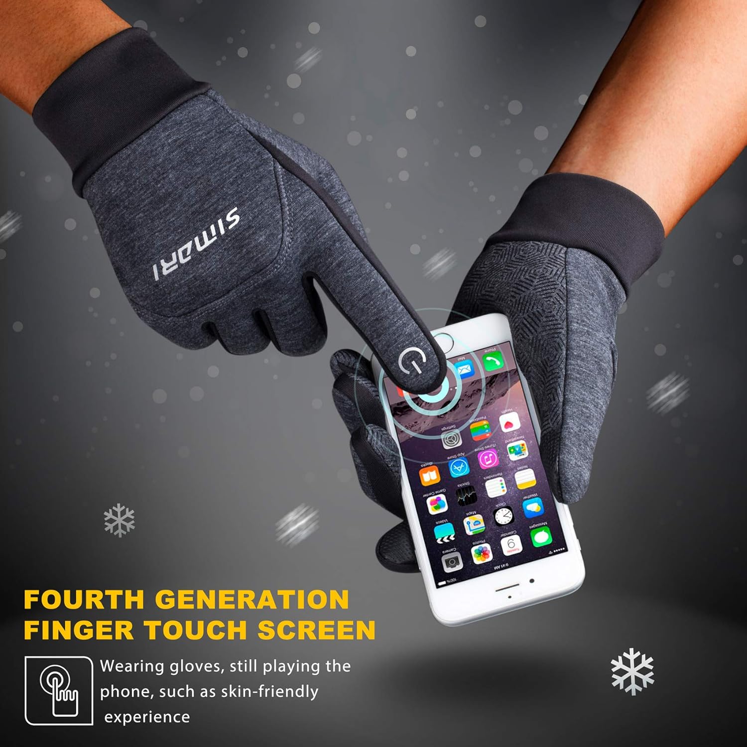 simari winter gloves