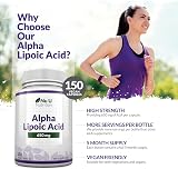 Nu U Nutrition Alpha Lipoic Acid 650mg Vegan Caps 150 5 Month Supply view 3