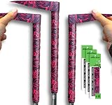 Alien Pros Golf Grip Wrapping Tapes 3-Pack Fire Pattern 1 in x 43 in view 1