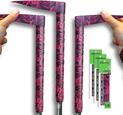 Alien Pros Golf Grip Wrapping Tapes 3-Pack Fire Pattern 1 in x 43 in