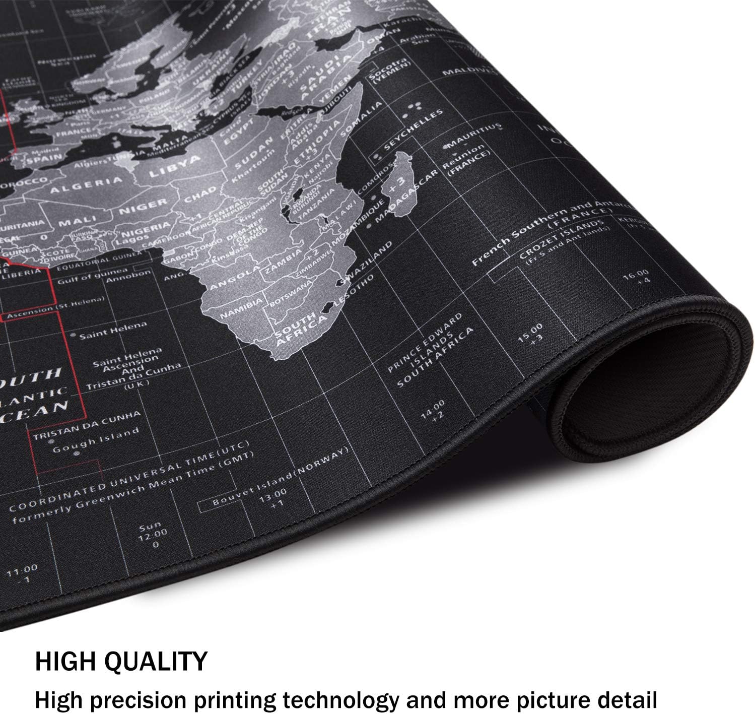 JIALONG Large Mouse Mat, Gaming Mouse Pad with Superior Micro-Weave Cloth, Comfortable Keyboard Pad - Image 3