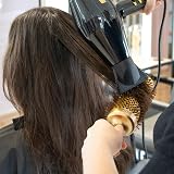 Olivia Garden Expert Blowout Speed Gold Brown 55 Ceramic Round Brush view 2