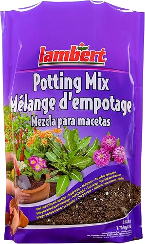 Lambert All Purpose Potting Mix - for Better Blooming - for Indoor and Outdoor Plants, Home Gardening, Container Plants, Flowers, Vegetables, Shrubs, Annuals and Perennials - 8.8L