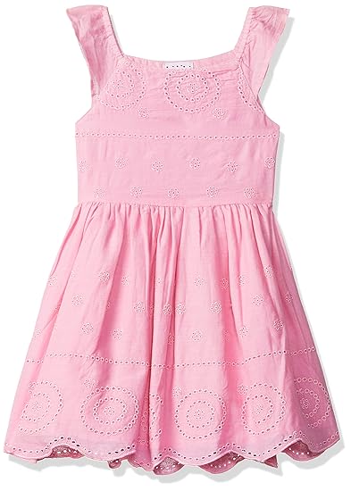 Baby Girls A-Line Cotton Knee-Long Dress