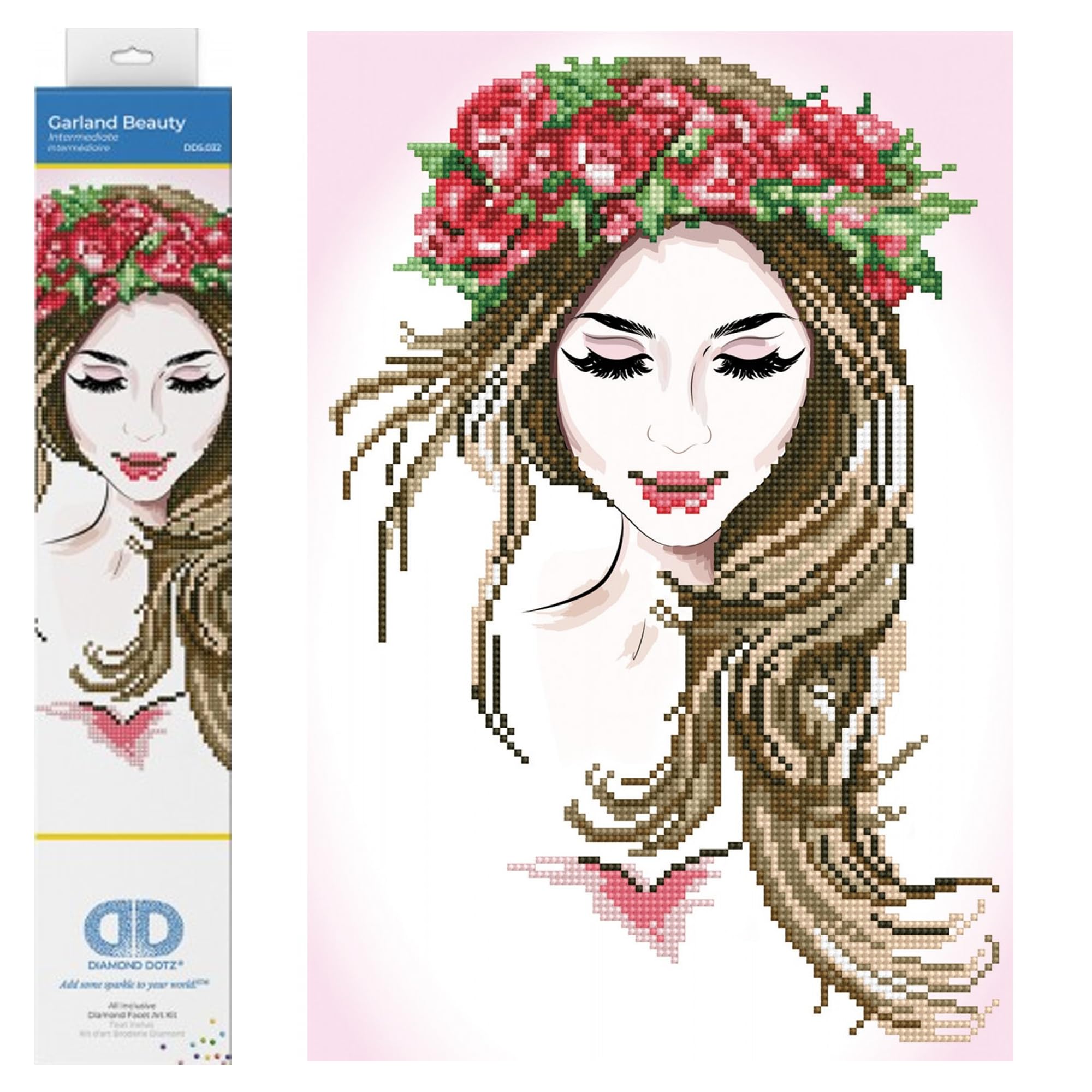 Diamond Dotz Painting Kit, Intermediate Kit, DD5.032