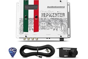 AudioControl EPICENTER Bass Restoration Processor, Car Audio Bass Booster Maximizer (Epicenter Mexico Edition, White)