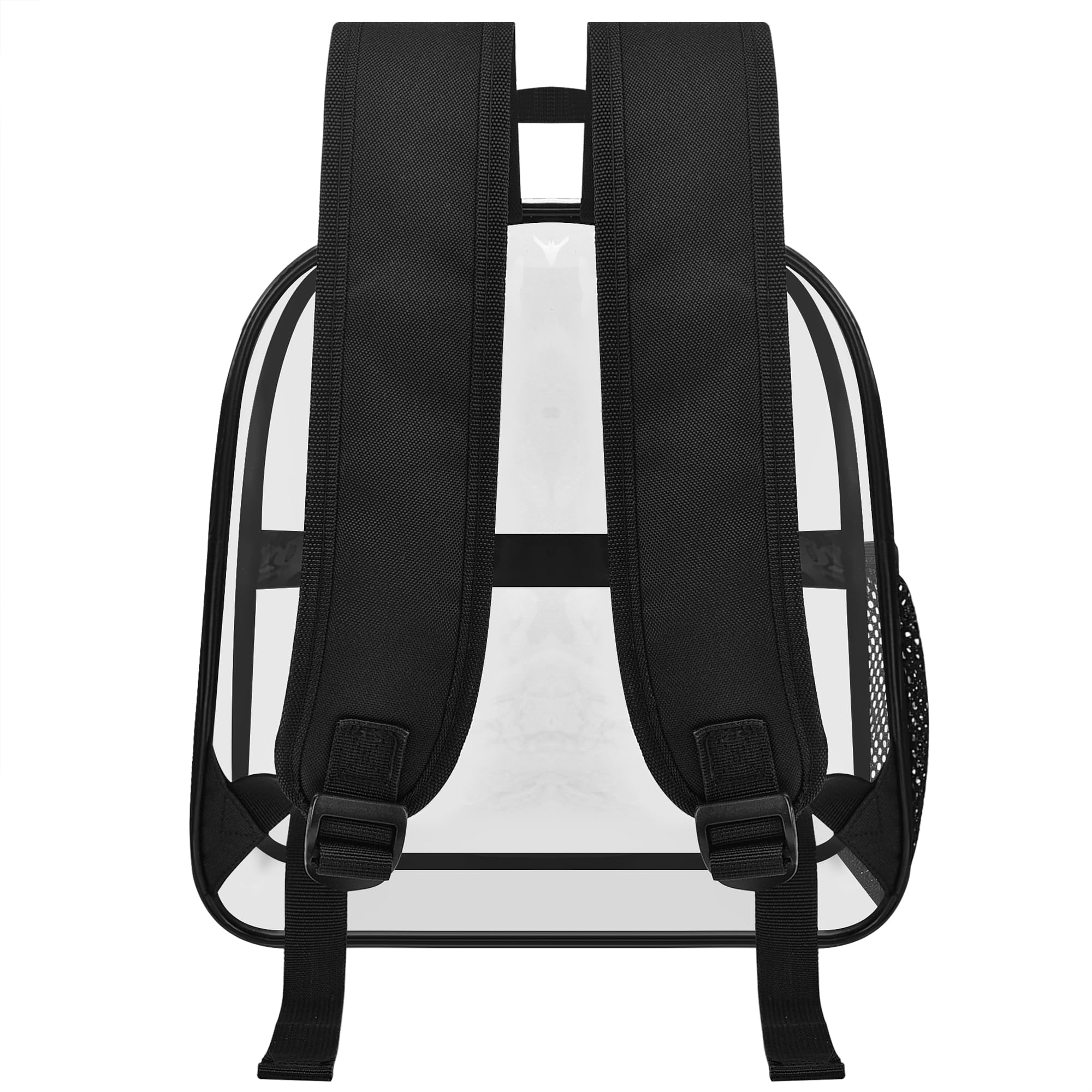 USPECLARE Clear Backpack for Stadium Approved 12×6×12, Water proof Clear Bag for Stadium Events and Concert Work Sport Event