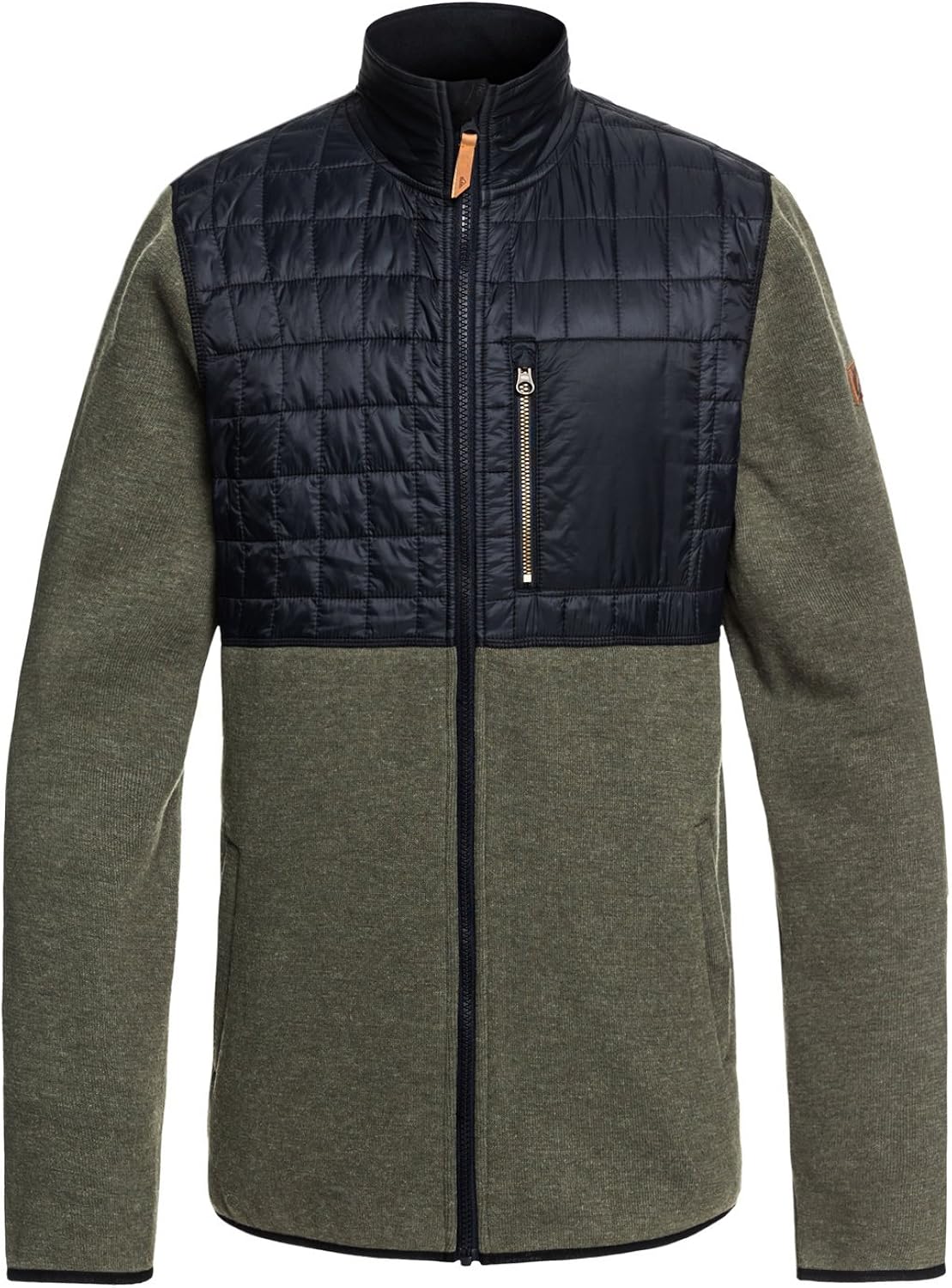 Quiksilver Men's INTO The Wild Fleece Jacket, Grape Leaf, XL: Clothing