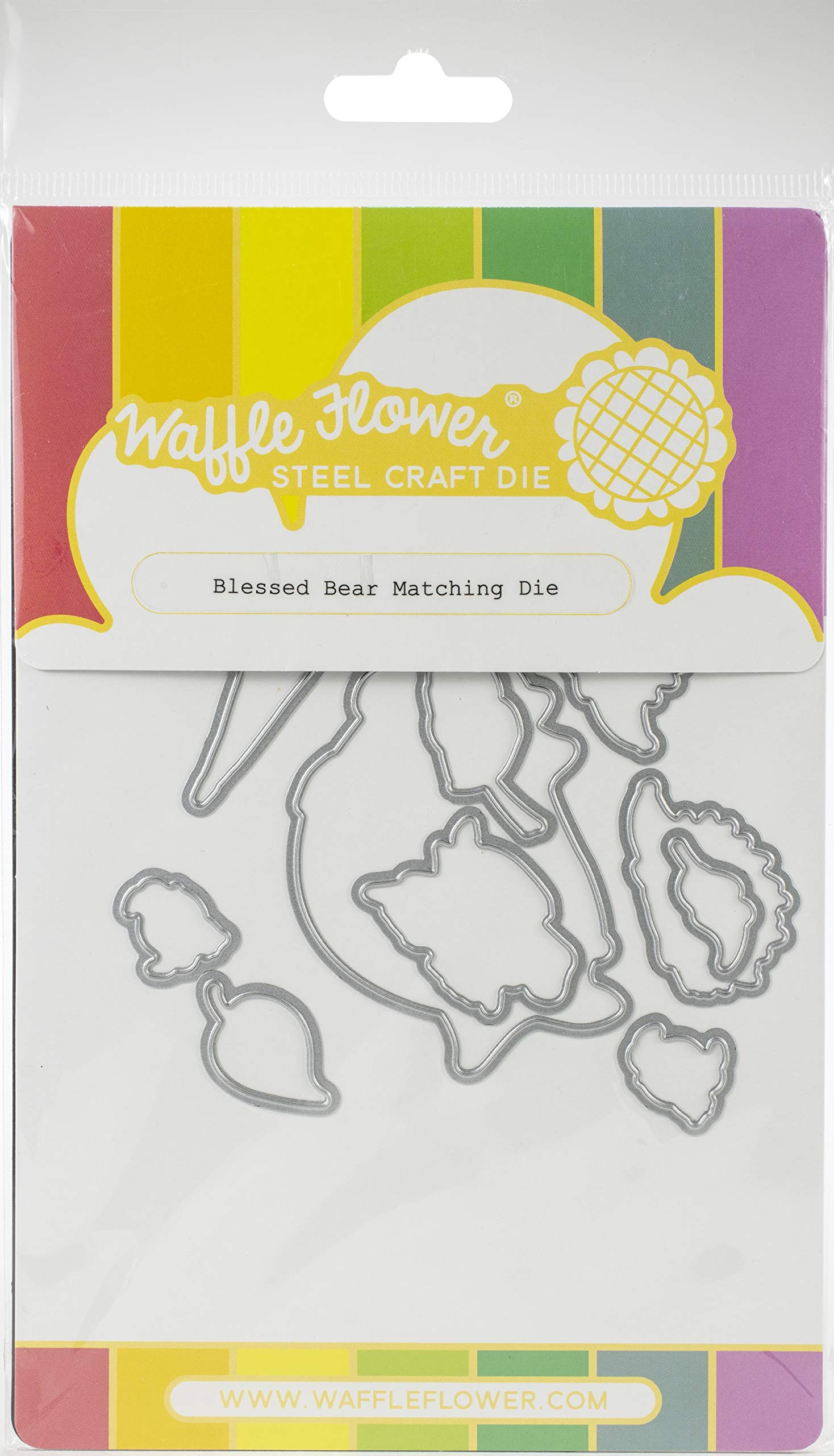 WAFFLE FLOWER CRAFTS Waffle Flower DIE Bless Bear, One Size