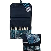 HiyaHiya Interchangeable 4 inch (10cm) Sharp Steel Knitting Needle Set Large Tip Sizes (US 9-15) HISSTINKIT4LG