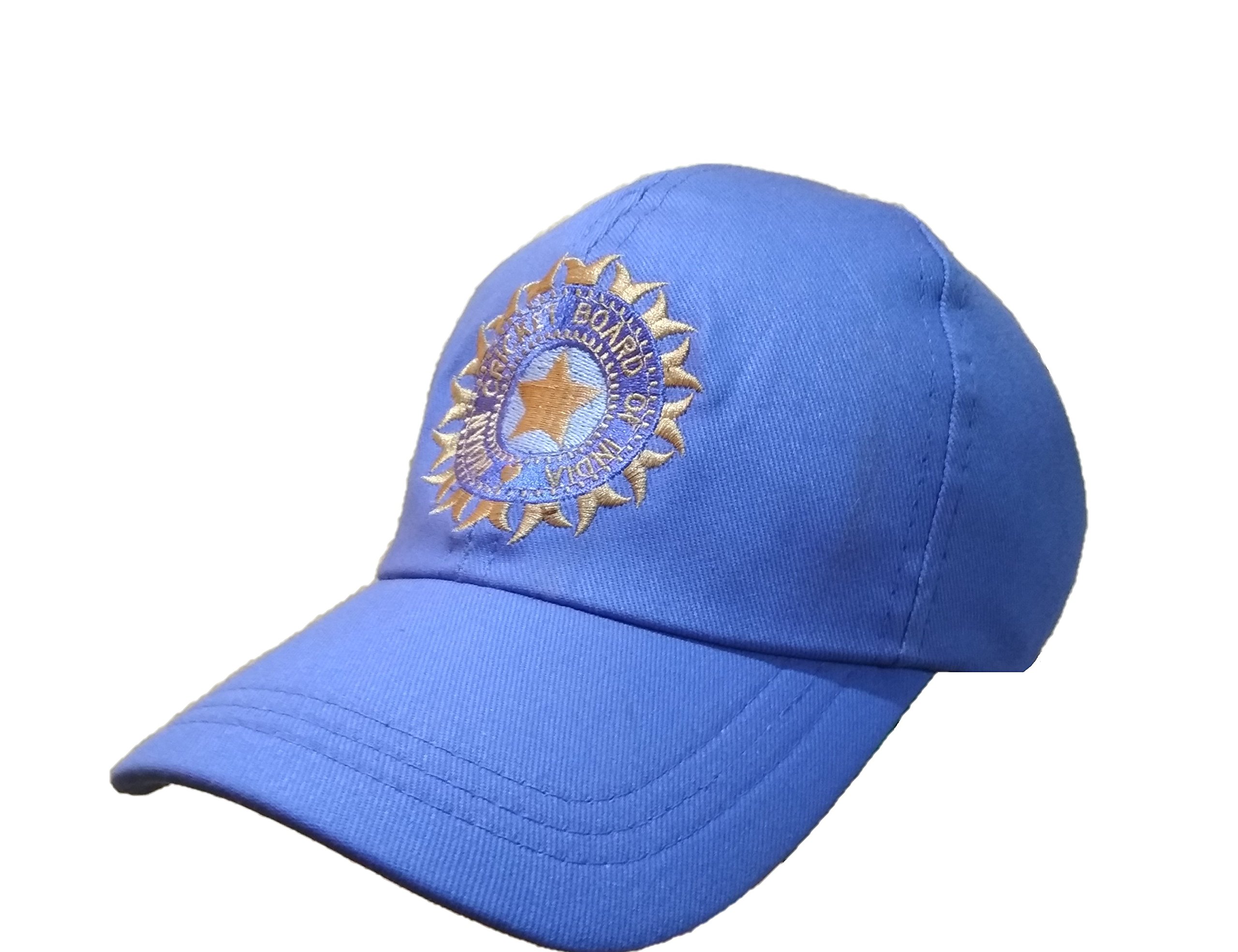 Amaze. Mens Cricket Sports Team India ODI T-20 Cricket Supporter Cap Hat for Mens (Blue)