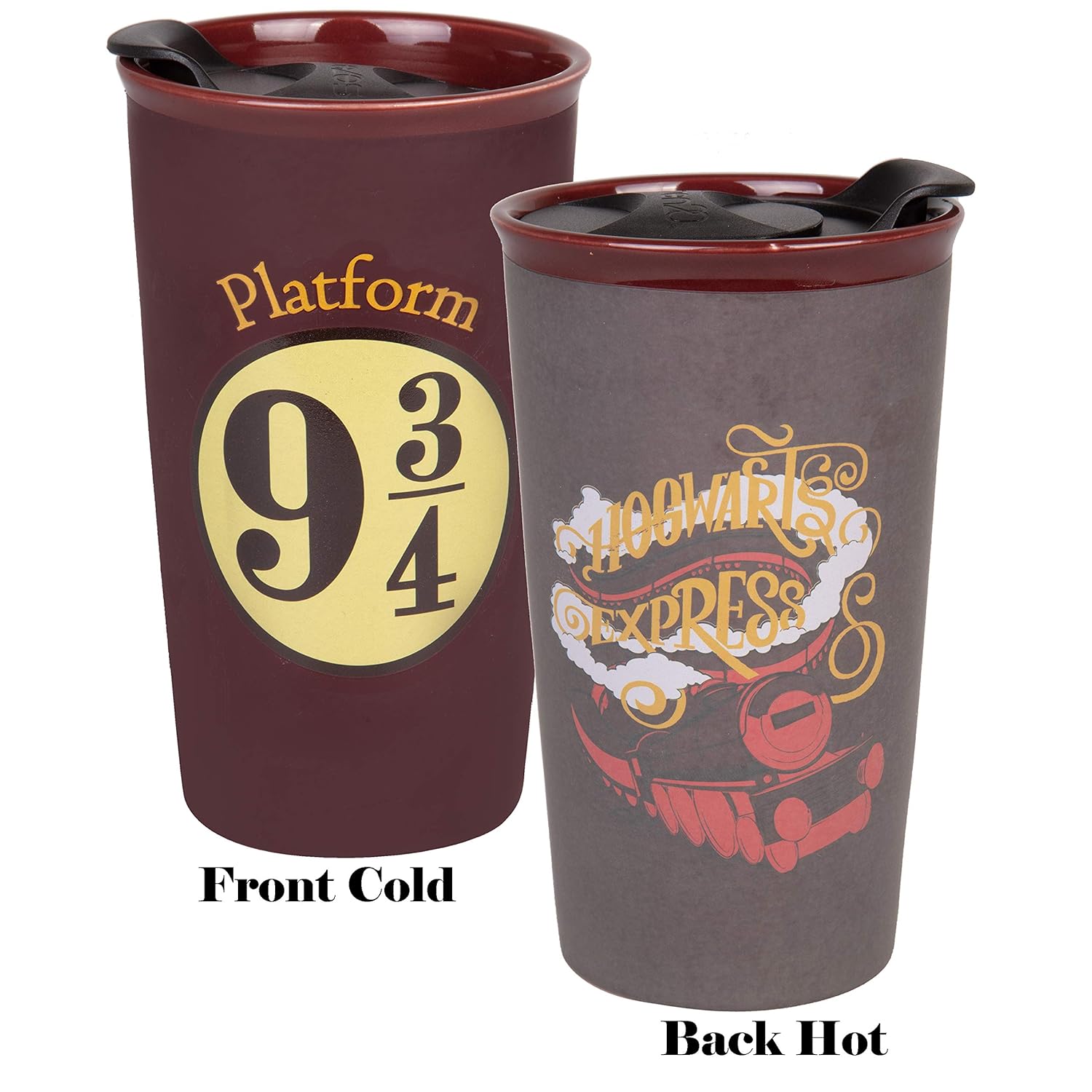 Take Up To 70 Off Harry Potter Platform 9 3 4 Heat Reveal Ceramic Travel Mug Hogwarts Express Image Activates With Heat 13 5 Oz Kitchen Dining Simple And Generous Design Legalassassins Com