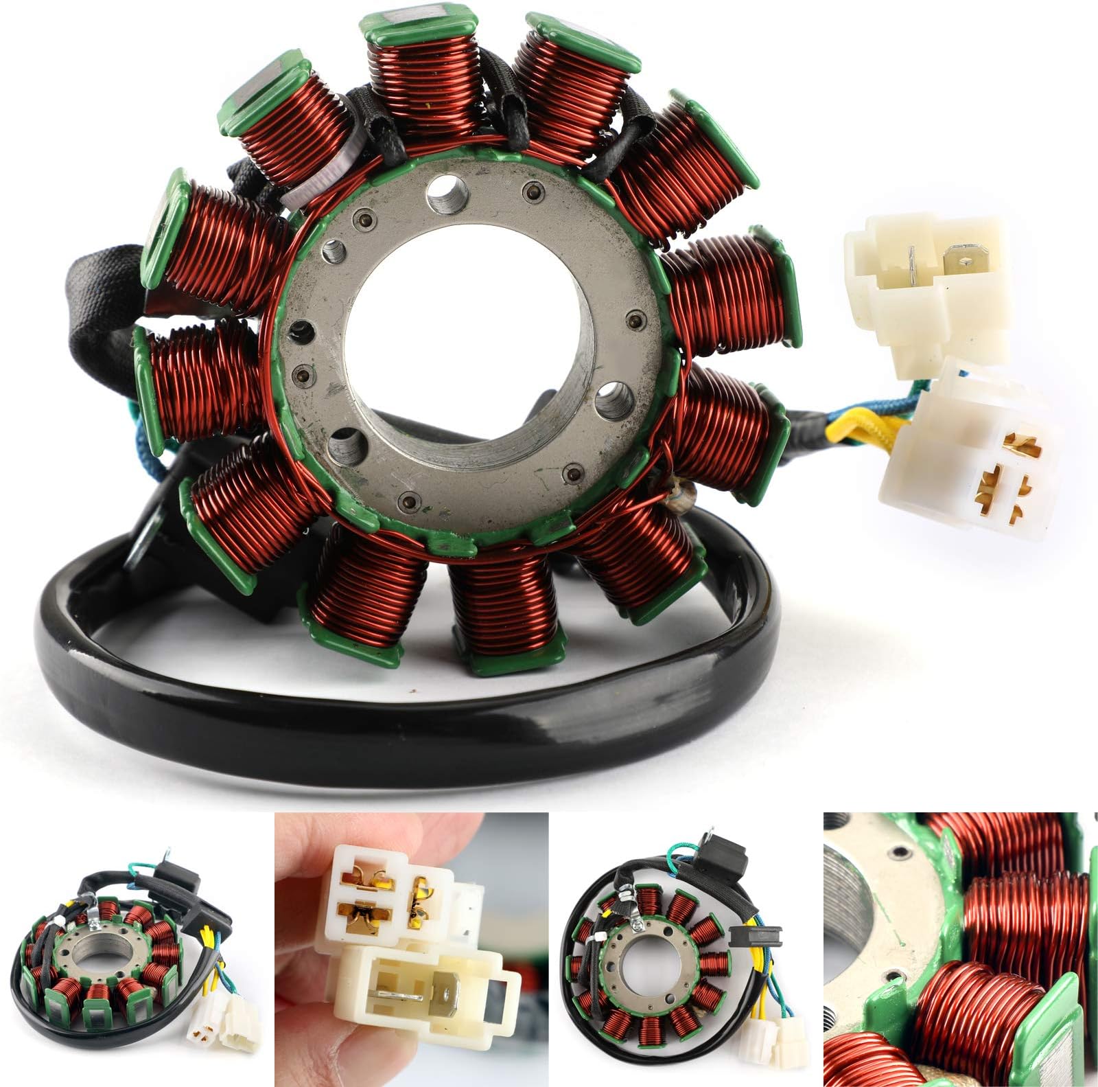 Artudatech Motorcycle Alternator Magneto Stator Coil, Motorbike Magneto Generator Engine Stator Coil Ignition Generator for Hyosung GV250 GT250R GT250 2006-2011