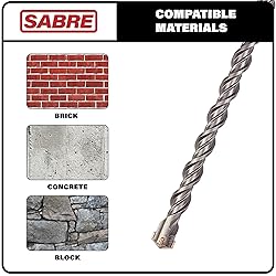 Sabre Tools 1 Inch x 18 Inch SDS Plus Rotary Hammer