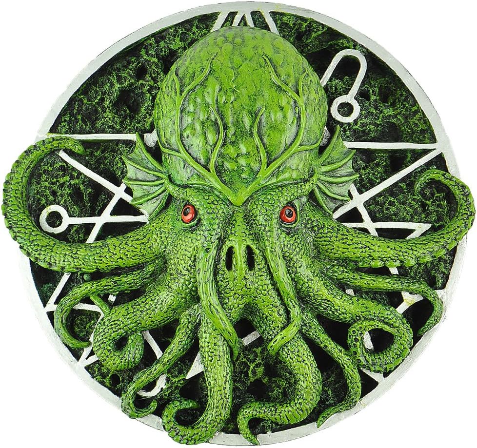 Cthulhu Plaque by Oberon Zell