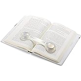 Bookmark/Weight-Page Holder-Holds Books Open and in Place-Clear-by Superior Essentials