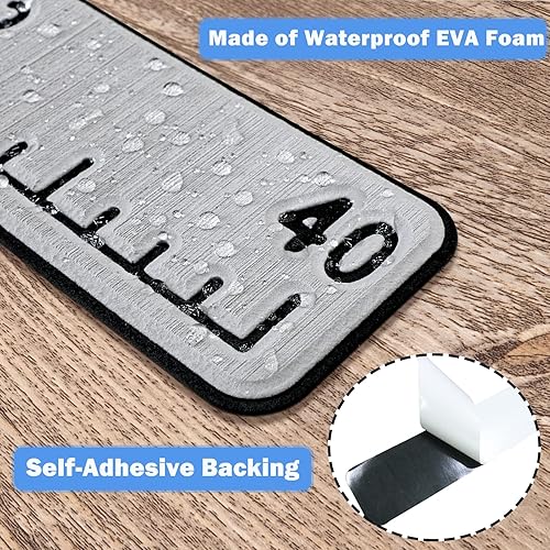 Fish Ruler for Boat 40in EVA Foam Fish Measuring Ruler with Self