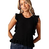 Petal & Pup Women's Katia Frill Knitted Top