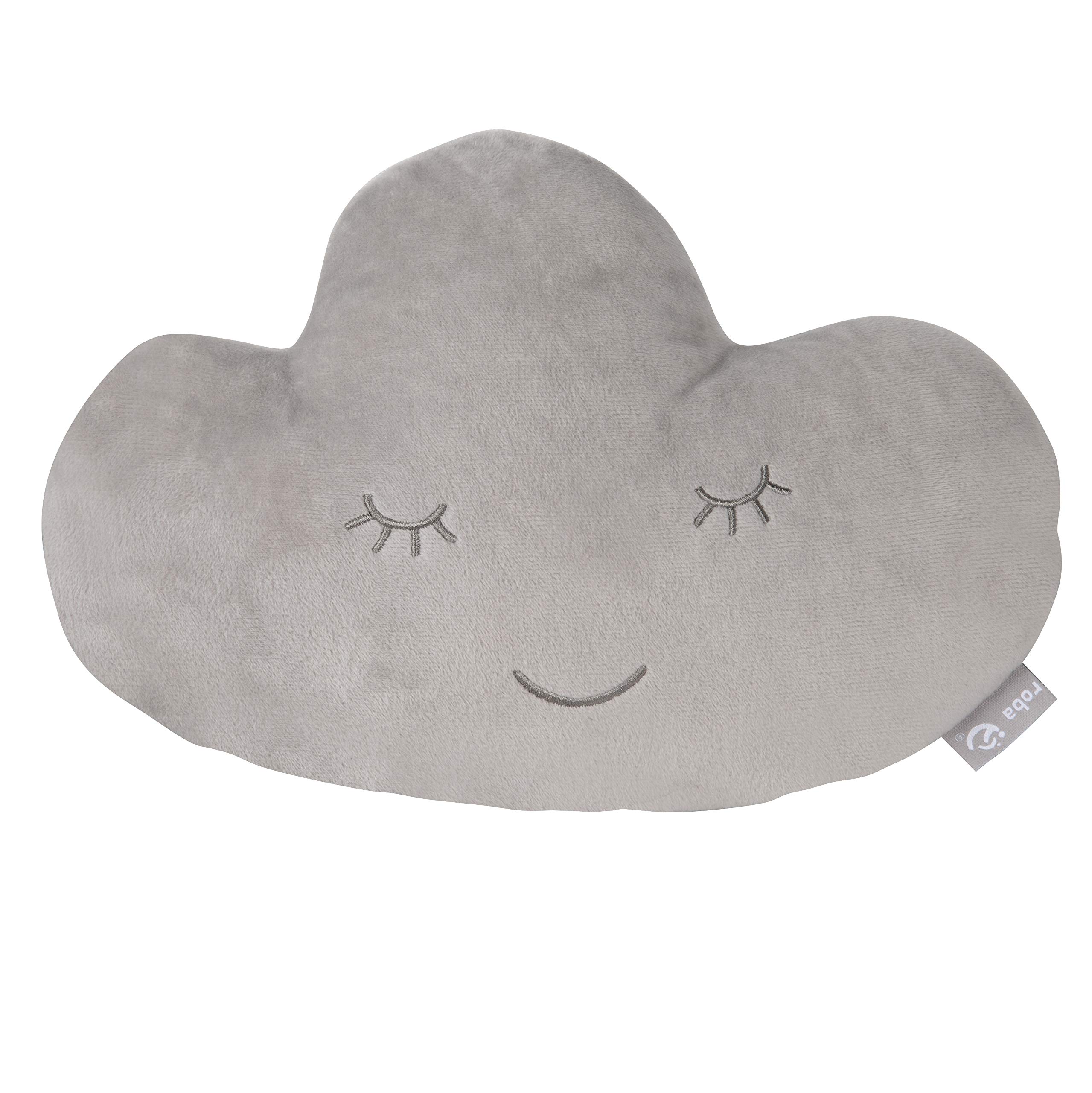 roba Style Cuddly Pillow Cloud Silver Grey Fluffy Children's Cushion for Girls and Boys from 0 Years Soft Decorative Cushion for Baby and Children's Room Cloud Cushion Decorative Cushion — image 1